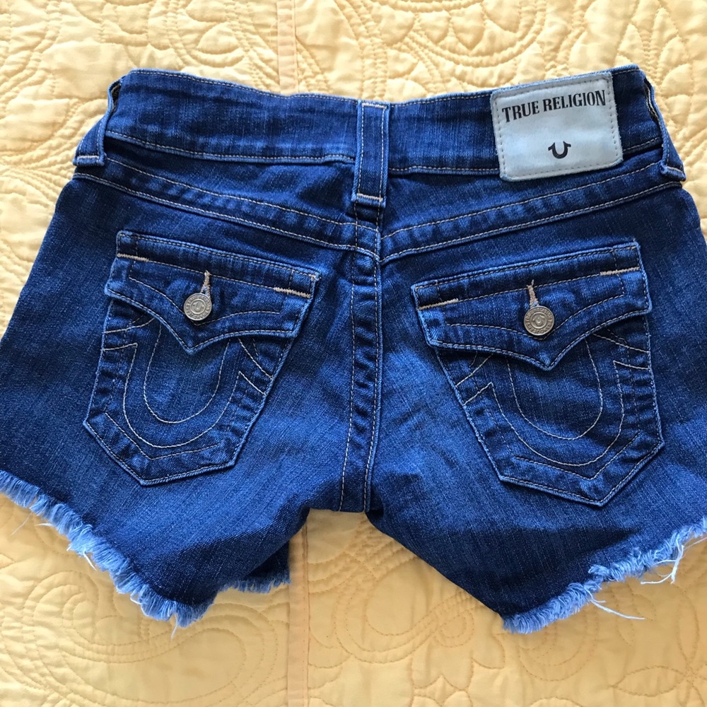 True Religion Shorts Sz 25